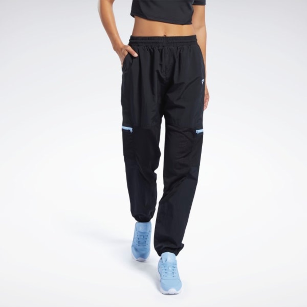 Reebok women’s joggers with mesh detailing